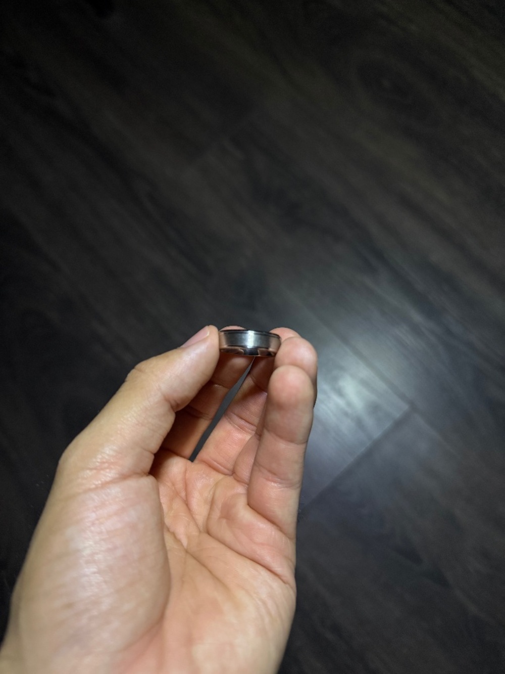 SHEIN Men's Silver Ring